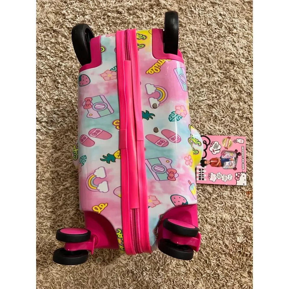 NWT❤️Hello Kitty 2-in-1 Kids 18” Suitcase & Ride-On Luggage